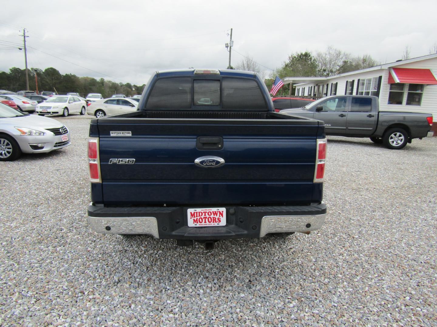 2010 Blue /Tan Ford F-150 Lariat SuperCrew 5.5-ft. Bed 2WD (1FTEW1C88AF) with an 4.6L V8 SOHC 24V engine, Automatic transmission, located at 15016 S Hwy 231, Midland City, AL, 36350, (334) 983-3001, 31.306210, -85.495277 - Photo#6